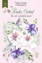 Набор высечек, коллекция "Tender Orchid",49 шт, пл. 250 г/кв.м