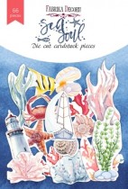 Набор высечек, коллекция "Sea soul", 66шт, пл.250 г/м