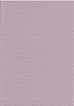 БР003-14 Бумага с рельефным рисунком "Дамасский узор" Цвет: Ярко-Сиреневый 1 лист