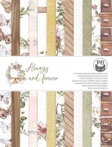 1/2 Набора бумаги Always and forever, 15x20 см, 12л, пл 240 г/м