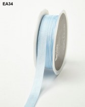 Лента May Arts искусственный шелк, ширина 1,27 см, цвет LIGHT BLUE, 90 см