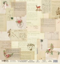 Лист Письма Деду Морозу, односторонняя, из коллекции "Сказочное Рождество", размер 30.5х30.5 см, 190 гр\м2.