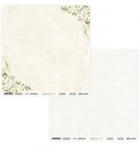Лист двусторонней бумаги "Simple Story 3 beige 05/06" 30,5х30,5 см., пл.250 гр