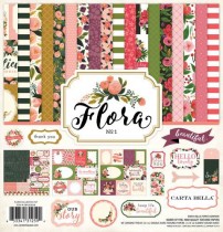 Набор бумаги Carta Bella "Flora No. 1" 30х30
