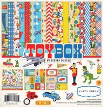 Набор бумаги Carta Bella "Toy Box" 30х30