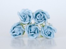Бутоны роз большие - Голубые 168, 1 шт
