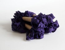 Шебби лента - Фиолетовый  1 м