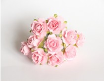 Кудрявые розы 2 см - Розовоперсиковые 1 шт