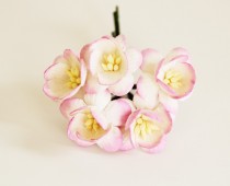 Цветы вишни - Белый+розовый 518 1 шт