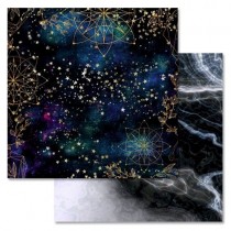 Бумага "Тайны вселенной. Звездный путь" (ScrapMania), 30,5х30,5 см, пл. 180 гр/м2