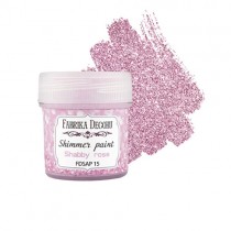 Краска с глиттером "Shimmer paint", цвет Розовый шебби