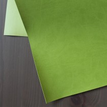 Переплетный матовый кожзам Светло-зеленый, размер 50х35см.