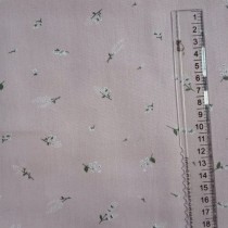 Ткань "Веточки на нежно-розовом", размер 40х50 см, 100% хлопок
