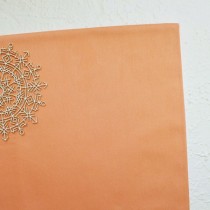 Ткань однотонная "Терракотовый", размер 40х50 см, 100% хлопок