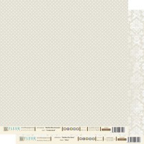 Лист бумаги для скрапбукинга "Оливковый" , коллекция "Шебби Шик Базовая", 30 на 30 плотность 190 гр