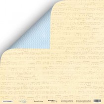 Лист двусторонней бумаги 30x30 от Scrapmir Колыбельная из коллекции Little Bear  SM2300003