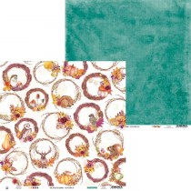 Лист бумаги из коллекции The Four Seasons - Autumn 06, 30,5х30,5 см, пл.240г/м
