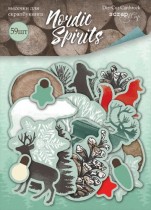 Набор высечек для скрапбукинга 59шт от Scrapmir Nordic Spirits 