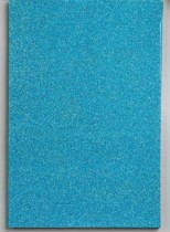 Фоамиран "Голубой блеск" 2 мм формат А4, 1л