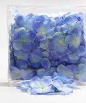 Цветы  May Arts тканевые, сердцевина 1,9 см (от края до края 4,5 см), цвет 439-34 Light Blue, 1 шт.