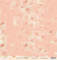 Лист односторонней бумаги 30x30 от Scrapmir Розовый туман из коллекции Карамель 
