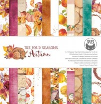 1/2 Набора бумаги The Four Seasons - Autumn, 30,5х30,5 см, 6л, пл.240г/м