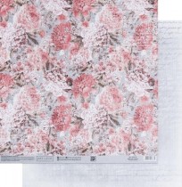 Бумага для скрапбукинга «Винтажные розы», 30.5 × 32 см, 180 гм 