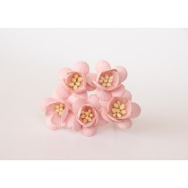 Цветы вишни - Розовоперсиковые светлые 124, 1 шт