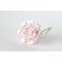 Цветы вишни средние - Св.розовый+белый 519 1 шт