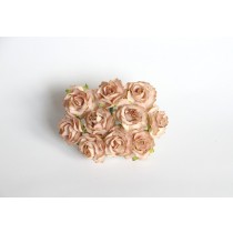 Кудрявые розы 2 см - Бежевые 1 шт