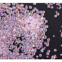 Наполнитель для шейкера "Мыльные пузыри" нежно-розовый, 0,4-3 мм (10 г пакет зип-лок)