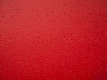 Бумага с рельефным рисунком "Завитки" Цвет: Красный 1 лист