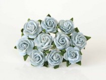 Mini розы 1,5 см - Сероголубые 169, 1 шт