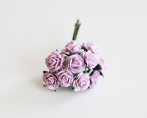 Mini розы 1 см - Св. сиреневые 188, 1 шт.