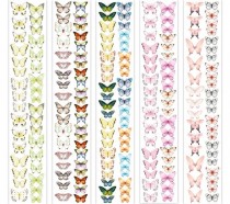 Набор полос с картинками для декорирования Бабочки 6 5 шт 5х30,5 см