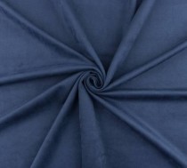 Искуственная замша двусторонняя-3, цвет "Пепельно-синий" , отрез 33х70 см