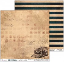 Лист из коллекции "Freedom" 30,5х30,5см. пл 190 г/м 