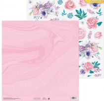 Бумага для скрапбукинга «Цветочная мечта», 30,5 х 30,5 см, 180 г/м