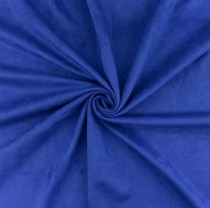 Искуственная замша двусторонняя-3, цвет "Ярко-синий, ультрамарин" , отрез 25х70 см