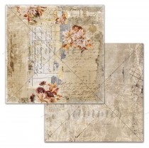 Лист двусторонней бумаги "Amber fall" коллекция "Autumn vibes" 190гр, 30,5*30,5см