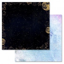 Бумага "Тайны вселенной. Ночное небо" (ScrapMania), 30,5х30,5 см, пл. 180 гр/м2