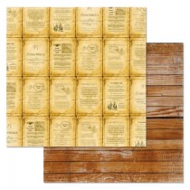 Бумага "Волшебник. Тайные знания" (ScrapMania) 30,5х30,5 см, пл.180 гр/м2