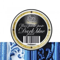 Восковая краска-паста VINTAGE "Dark blue pearl", 10 мл.
