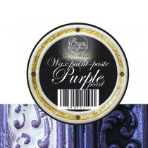 Восковая краска-паста VINTAGE"Purple pearl", 10 мл.
