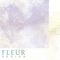 Лист бумаги для скрапбукинга "Туман будущего", коллекция "Pretty violet", 30,5х30,5 см, плотность 190 гр