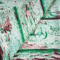 Ткань лен "Зеленые доски", размер 50х48 см