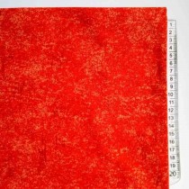 Ткань "Штрихи и разводы на красном", размер 50х50 см
