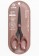 Ножницы, бордо (общая длина 16 см, длина лезвия 6,5 см)