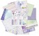 Набор бумаги для скрапбукинга  "Mon Amour" 12 листов  30,5 х 30,5 см, 180 г/м