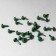 Брадсы металлические "Кружочки", зеленые, 4,5х8мм "Craft premier" 1 штука